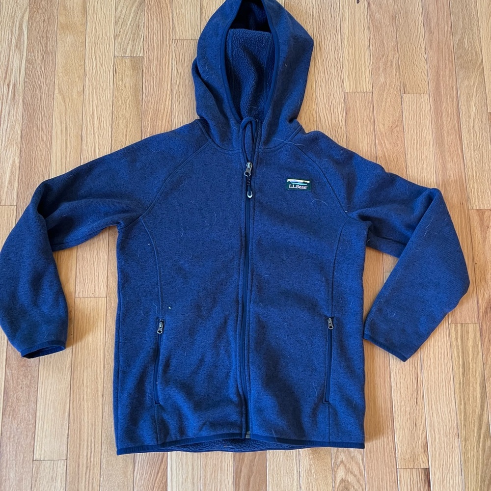 Kids' L.L.Bean Sweater Fleece, Hooded